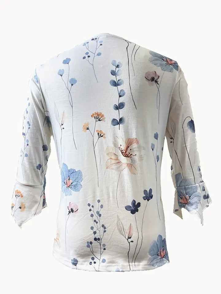 RACHEL | CHIC FLORAL PRINT BLOUSE