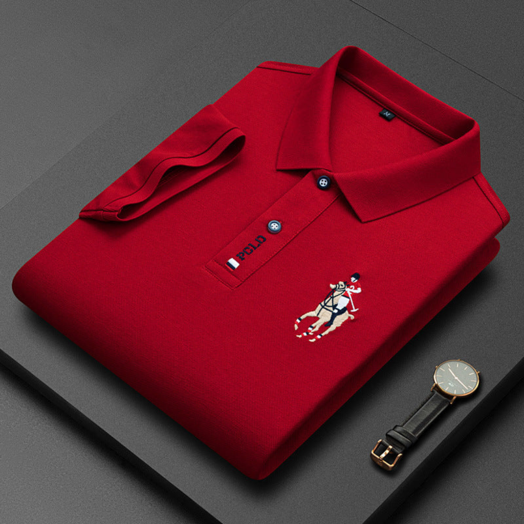 MARK | ELEGANT POLO WITH BREATHABLE FABRIC