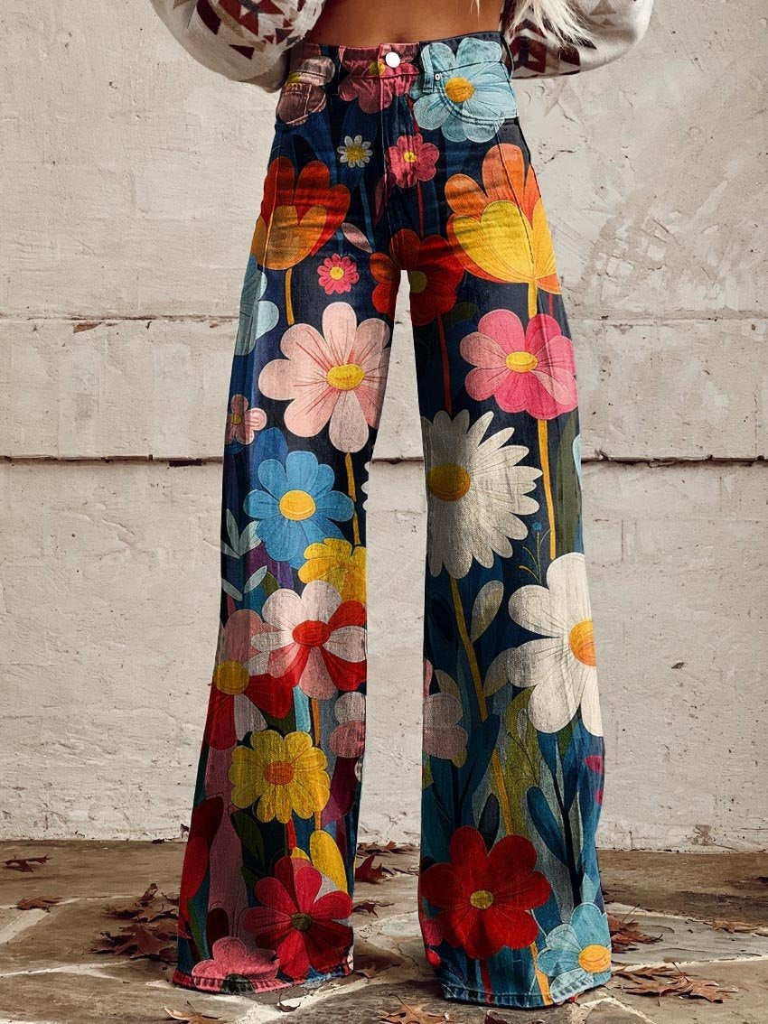 BILLIE |  VINTAGE BOHO WIDE-LEG PANTS