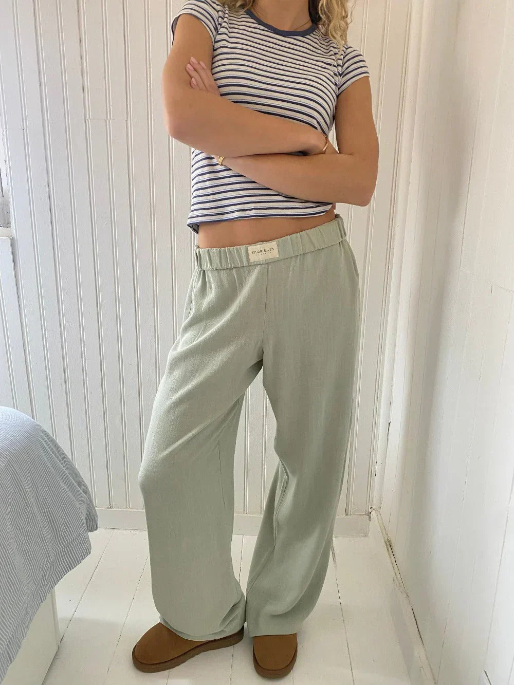 OLIVIA | COMFY STOCKHOLM TROUSERS