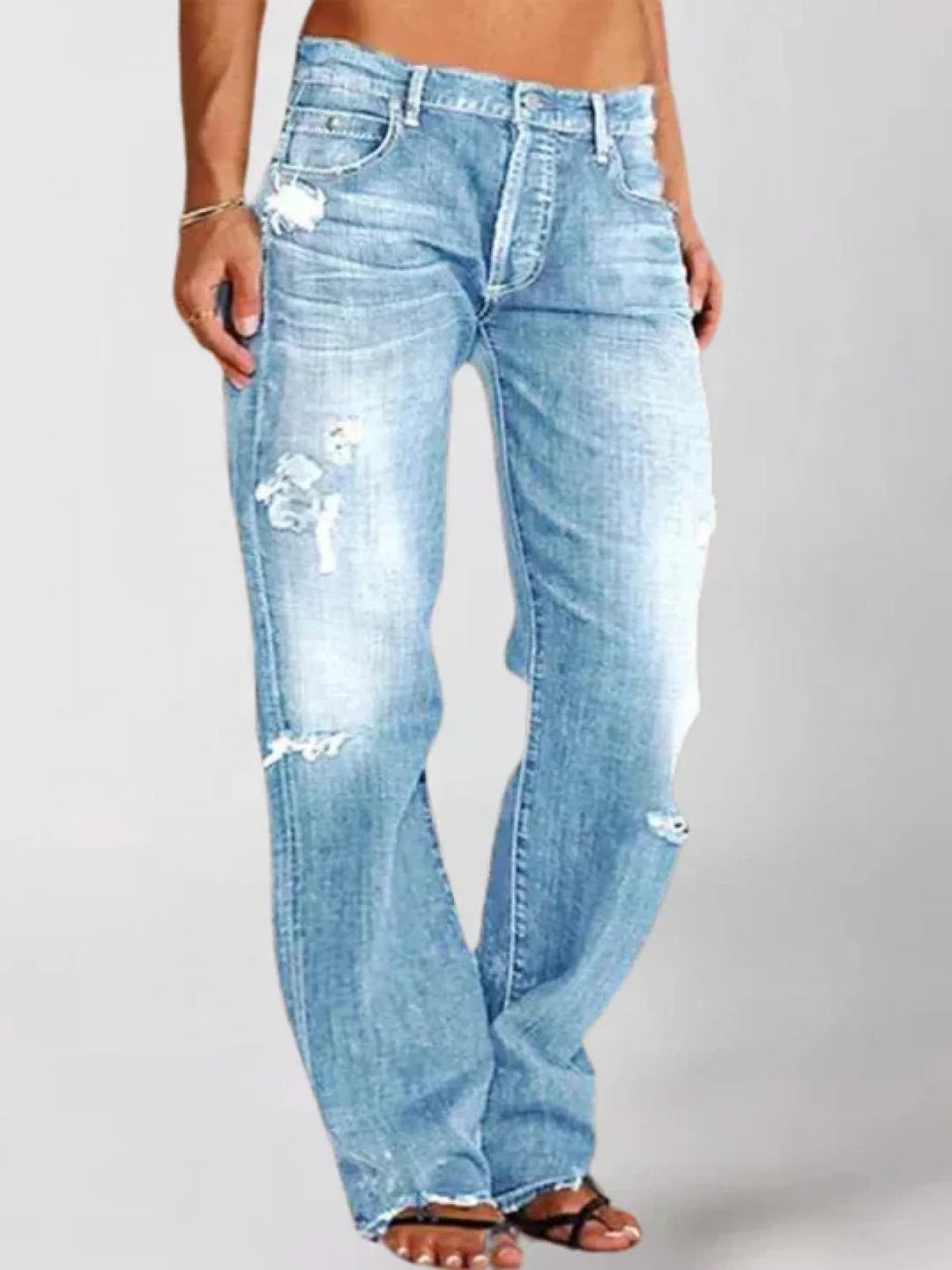 COURTNEY | ELEGANT LOW-RISE JEANS