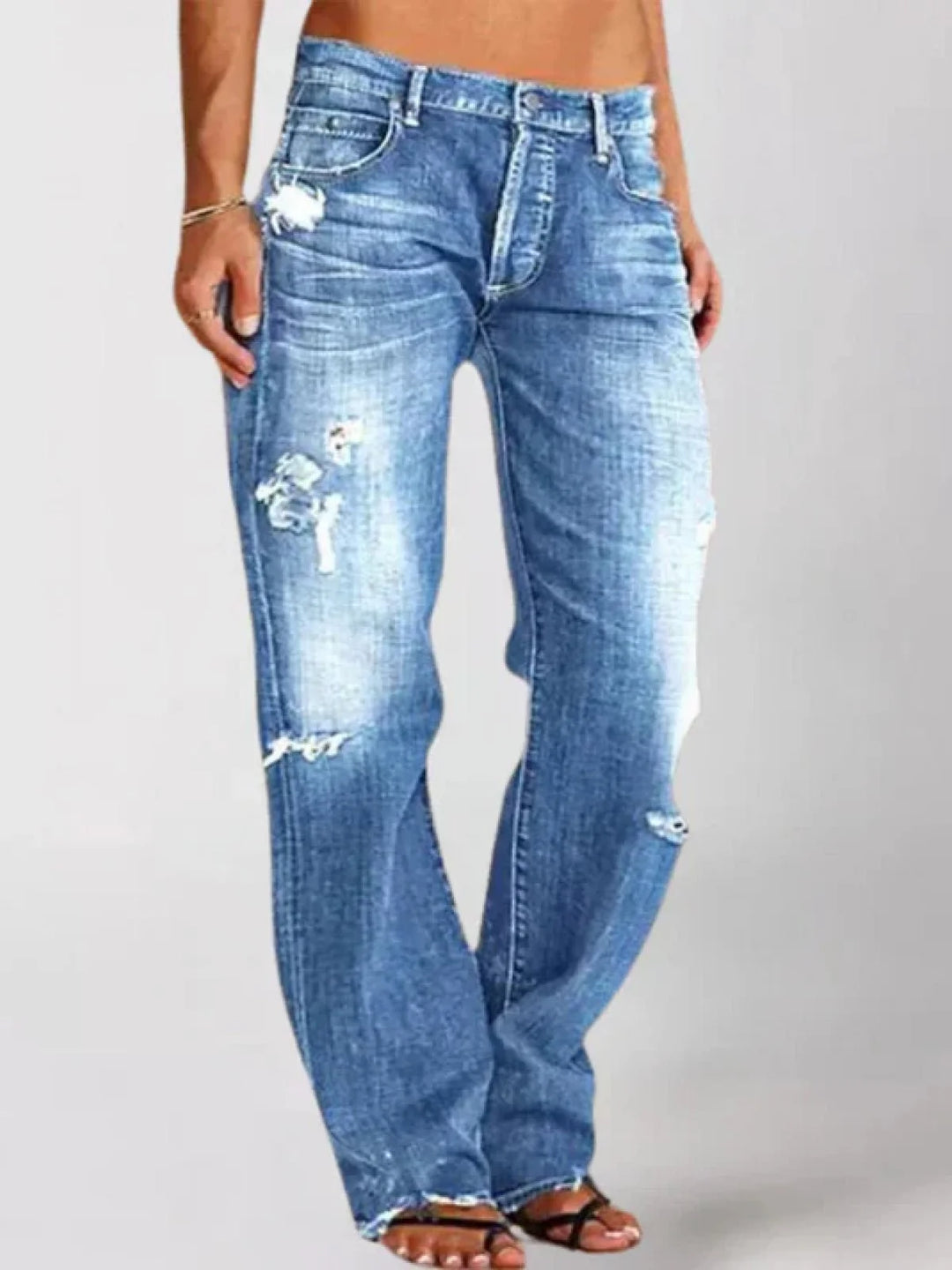 COURTNEY | ELEGANT LOW-RISE JEANS