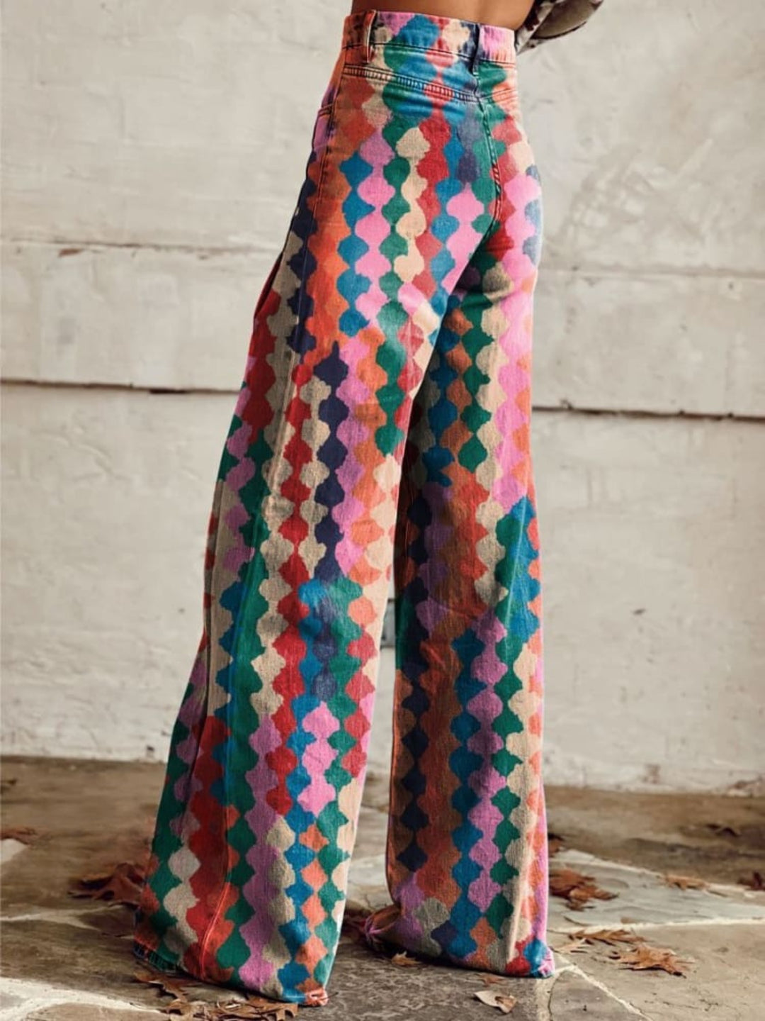 NATALIE |  VINTAGE BOHO WIDE-LEG PANTS